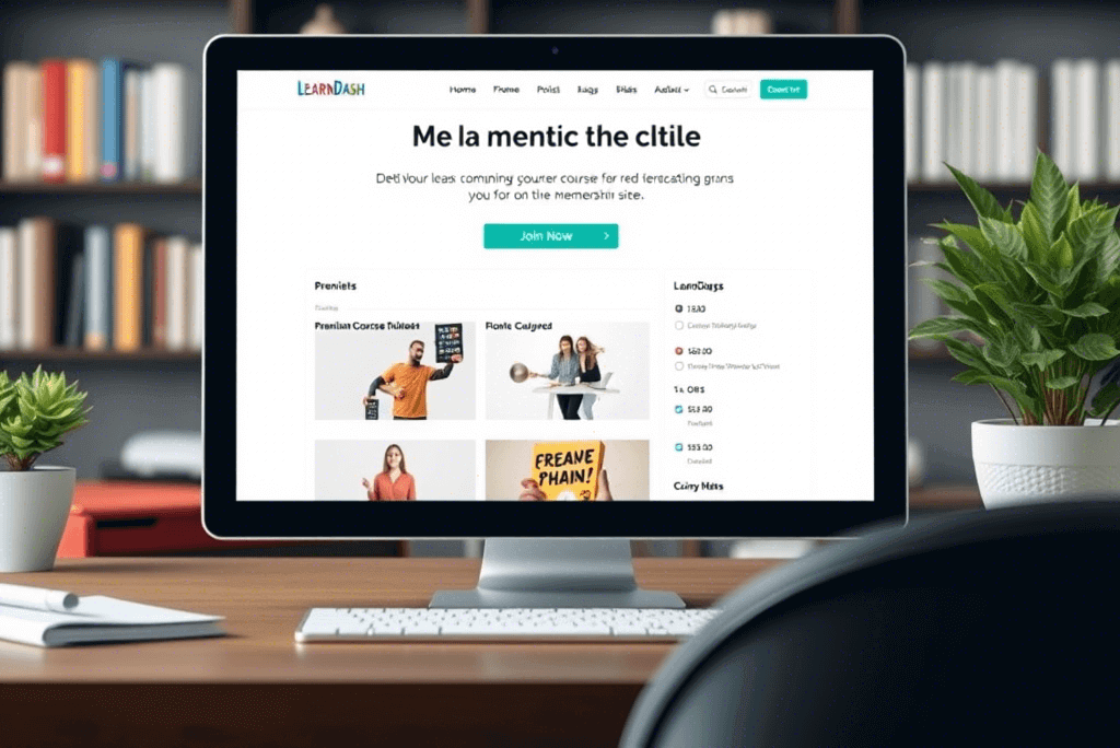 Membership site